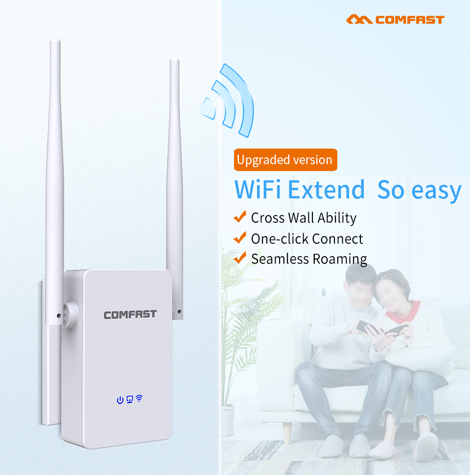 Comfast CF-WR302S V2.0 WiFi extend so easy