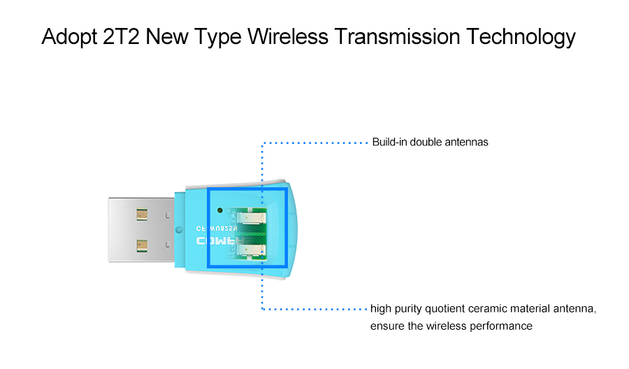 Cf wu825n wireless adapter comfast